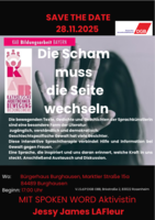 Logo Die Scham muss die Seite wechseln