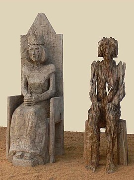 Banner Holzbildhauer Kunstführung